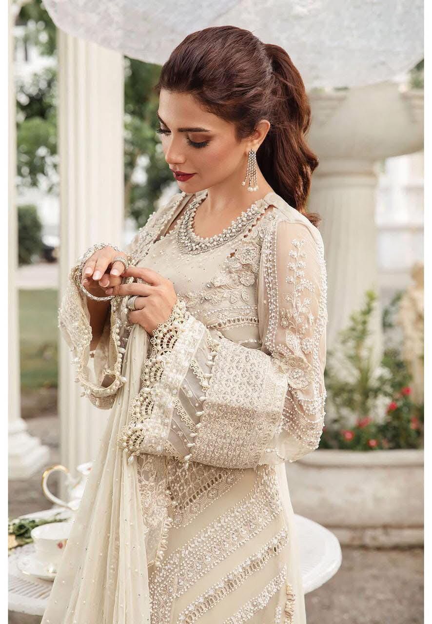 Heavy Embroidered Chiffon Suit
